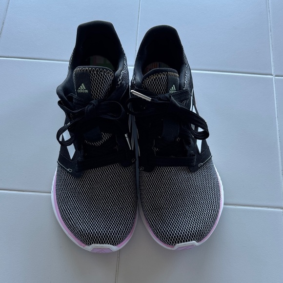 Adidas Black and White Running Shoes - Picture 1 of 8